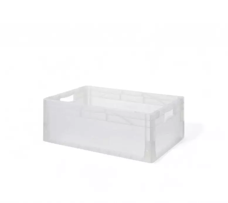 Transparent stacking box 60x40x22cm