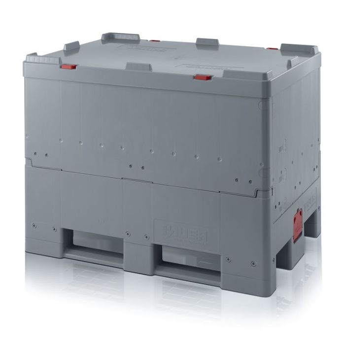 Vouwbare Bag In Box container 120x80x91cm, inhoud 500 liter, NORAH Plastics Vouwbare Bag In Box container 120x80x91cm, inhoud 500 liter, NORAH Plastics