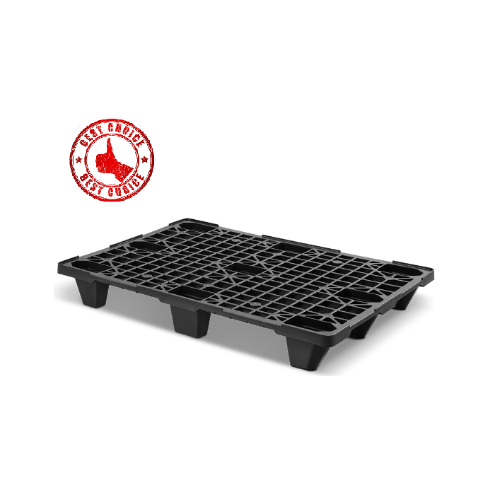 Euro Pallet 120x80x15cm, op 9 poten, Lichtgewicht pallet, NORAH Plastics Euro Pallet 120x80x15cm, op 9 poten, Lichtgewicht pallet, NORAH Plastics