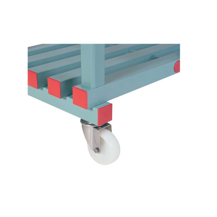 RVS Wielenset (6-delig) – Maak uw rekken verrijdbaar, NORAH Plastics RVS Wielenset (6-delig) – Maak uw rekken verrijdbaar, NORAH Plastics