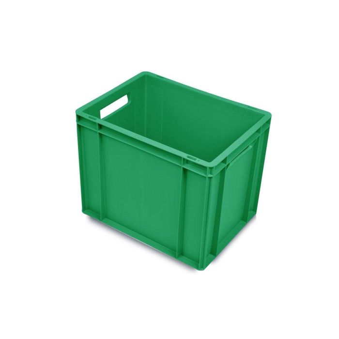 Plastic stapelbak, Groen, 40x30x32,5cm, inhoud 30 liter, NORAH Plastics Plastic stapelbak, Groen, 40x30x32,5cm, inhoud 30 liter, NORAH Plastics
