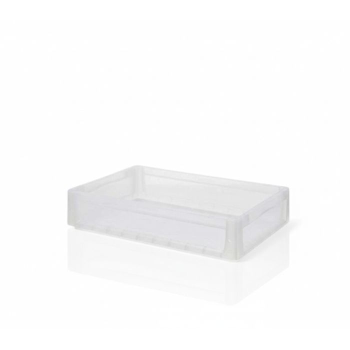 Euro-stapelbak 60x40x12,5cm, inhoud 24 liter, Transparant, NORAH Plastics Euro-stapelbak 60x40x12,5cm, inhoud 24 liter, Transparant, NORAH Plastics