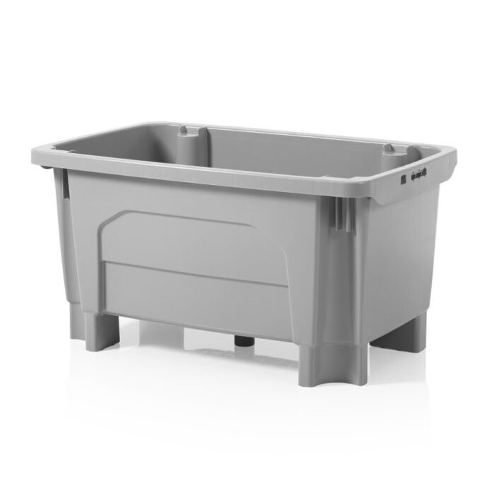 Productie container 120x78x63cm, 5 poten, inhoud 300 liter, NORAH Plastics Productie container 120x78x63cm, 5 poten, inhoud 300 liter, NORAH Plastics