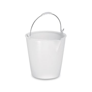 Duurzame emmer 21 liter met schenktuit, heavy duty
