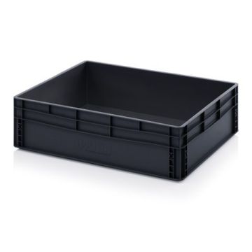 ESD stapelbak 80x60x22cm, inhoud 87 liter