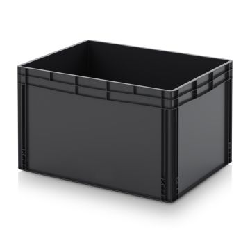 ESD stapelbak 80x60x52cm, inhoud 228 liter