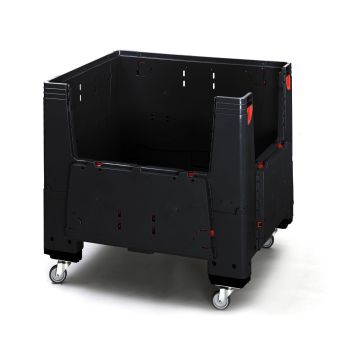 Vouwbare palletbox 120x100x100cm, inhoud 900 liter