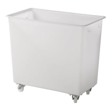 Transportwagen, 227 liter kleur wit, NORAH Plastics
