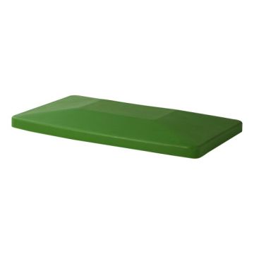 Groene deksel passend voor transportwagen 227 liter, NORAH Plastics