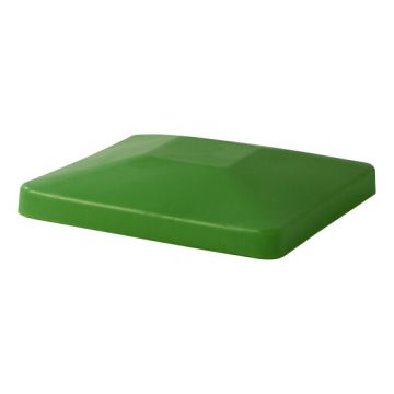 Groene deksel passend voor transportwagen 120 liter