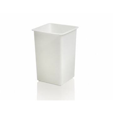 Grootvolumebak, Artikelnummer 81031110, Wit, Vierkant, Pekelbak NORAH-Plastics