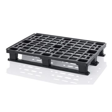 ESD Pallet 120x80x15 cm op 3 sleeplatten, NORAH Plastics
