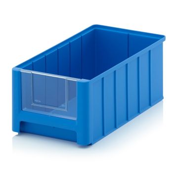 Magazijnbak 35x21x15cm, Inhoud 8,6 liter, Blauw NORAH Plastics