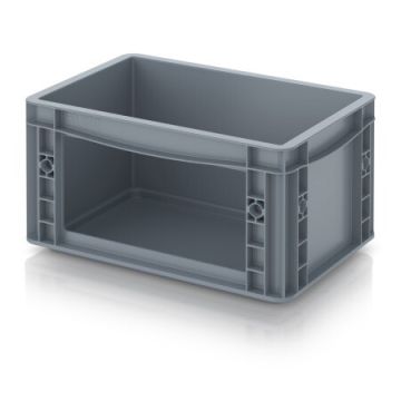 Magazijnbak 30x20x17cm, inhoud 7,6 liter met grijpopening