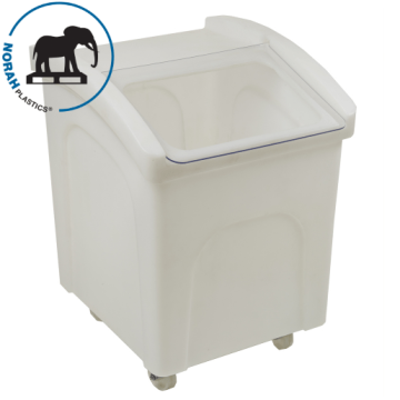 Ingrediëntenwagen met klapdeksel, 60x53x73cm, inhoud 140 liter, NORAH Plastics