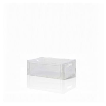 Transparanten stapelbak, 40x30x12,5cm, NORAH Plastics