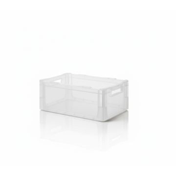 Doorzichtige bak, 40x30x22,5cm, Inhoud 21 liter, NORAH Plastics