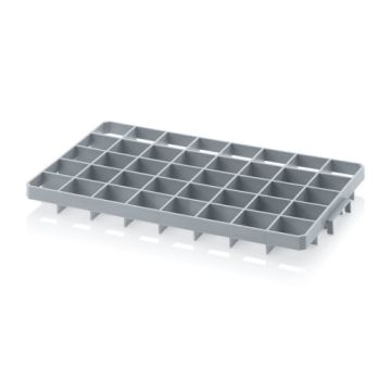 Vakverdeler boven met 40 vakken, Ø 6,5 cm