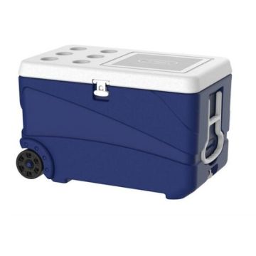 Verrijdbare isolatiebox op wielen, 75x47x47cm, inhoud 65 liter, NORAH Plastics
