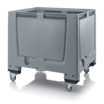 Plastic Bulk Palletbakken Op wielen, NORAH Plastics België Specialist