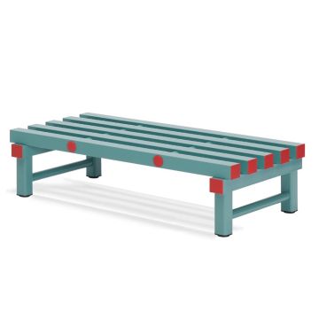 Kunststof kleedkamerbank,100 x 50 x 45 cm, NORAH Plastics