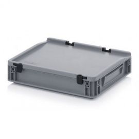 stackable-containers-with-hinged-lid-norah-plastics-ed4375GS