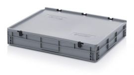 stapelbak met scharnierdeksel