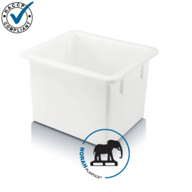 Nestbak 53,5x47x38cm, inhoud 55 liter, glad design