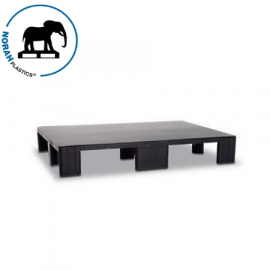 kunststof-pallet-gesloten-dek-halvemaat-norah-plastics