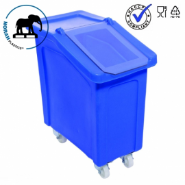 Grondstofwagen 90 liter, Blauw, NORAH Plastics