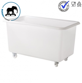 Transportwagen, 450 liter kleur wit, NORAH Plastics