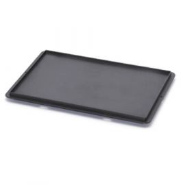 Vlakke ESD deksel voor stapelbakken 40x30cm