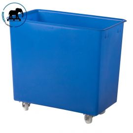 Volume-Bak, Verrijdbaar, Blauw, HDPE, 227 liter, NORAH Plastics