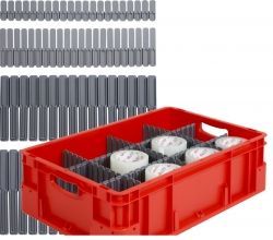 Regelbare vakverdeler creëer uw eigen afmeting