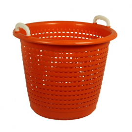 Industrie mand 58 liter, heavy duty, Oranje, NORAH Plastics