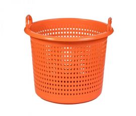 Wasmand 44 liter, Oranje, NORAH Plastics